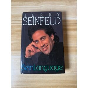 Seinlanguage by‎ Jerry Seinfeld 1993 Hardcover Book Comedy Television